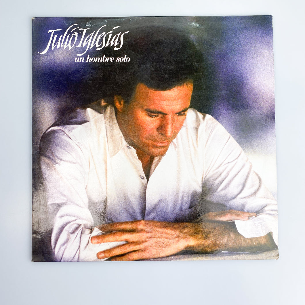 LP. Julio Iglesias. Un Hombre Solo