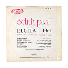 Cargar imagen en el visor de la galería, LP. Edith Piaf. Récital 1961
