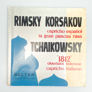 LP. Tchaikovsky, Korsakov, Mario Rossi. Capricho Italiano, Op. 45