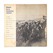 Load image into Gallery viewer, LP. Varios. Chants De La Revolution Cubaine
