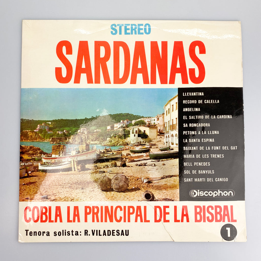 LP. Cobla La Principal De La Bisbal. Sardanas Vol 1