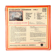 Cargar imagen en el visor de la galería, LP. Coral Isidoriana De Leon. Canciones Leonesas Volumen I
