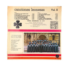 Cargar imagen en el visor de la galería, LP. Coral Isidoriana De Leon. Canciones Leonesas Vol. II
