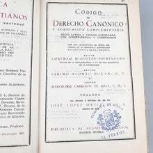 画像をギャラリービューアに読み込む, Código de Derecho Canónico y legislación complementaria, Miguelez Alonso Cabreros, B.A.C.
