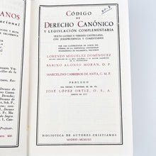 画像をギャラリービューアに読み込む, Código de Derecho Canónico y legislación complementaria, Miguelez Alonso Cabreros, B.A.C.
