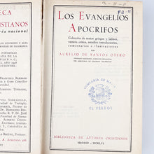 Laden Sie das Bild in den Galerie-Viewer, Los Evangelios Apocrifos, Aurelio de Santos BAC

