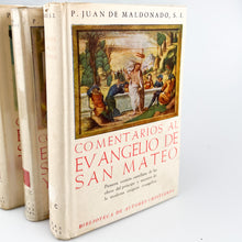画像をギャラリービューアに読み込む, Comentarios a los Cuatro Evangelíos I,II,II, Andres Fernandez S.I. BAC
