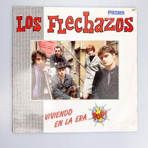 LP. Los Flechazos. Viviendo En La Era Pop