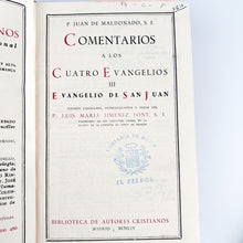 画像をギャラリービューアに読み込む, Comentarios a los Cuatro Evangelíos I,II,II, Andres Fernandez S.I. BAC

