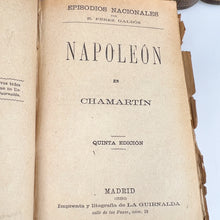 Load image into Gallery viewer, 6 Tomos Episodios Nacionales Serie I y II. Benito Pérez Galdós. 1884-1891
