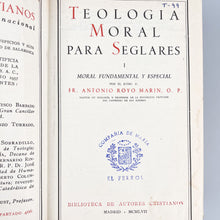 画像をギャラリービューアに読み込む, Teología Moral para Seglares I y II, Antonio Royo Marín, O.P. BAC
