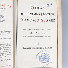 画像をギャラリービューアに読み込む, Misterios de la Vida de Cristo Vol. 1 y 2 Obras del Padre F. Suarez S.I. BAC
