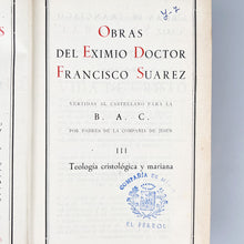 画像をギャラリービューアに読み込む, Misterios de la Vida de Cristo Vol. 1 y 2 Obras del Padre F. Suarez S.I. BAC
