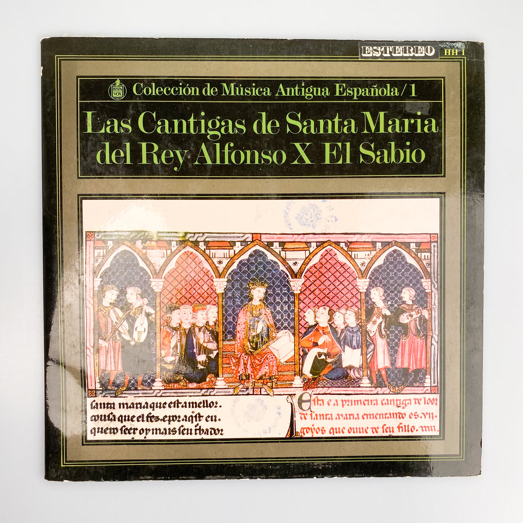 LP, Gat. Las Cantigas De Santa Maria Del Rey Alfonso X El Sabio