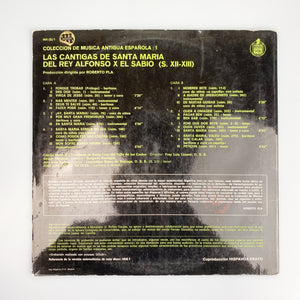LP, Gat. Las Cantigas De Santa Maria Del Rey Alfonso X El Sabio