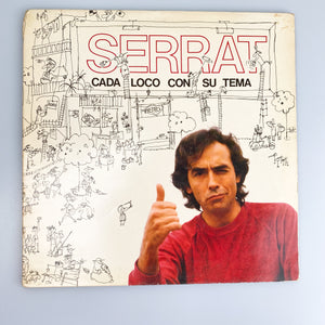 LP, Gat. Joan Manuel Serrat. Cada Loco Con Su Tema