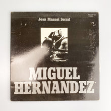 Laden Sie das Bild in den Galerie-Viewer, LP, Gat. Joan Manuel Serrat. Miguel Hernandez
