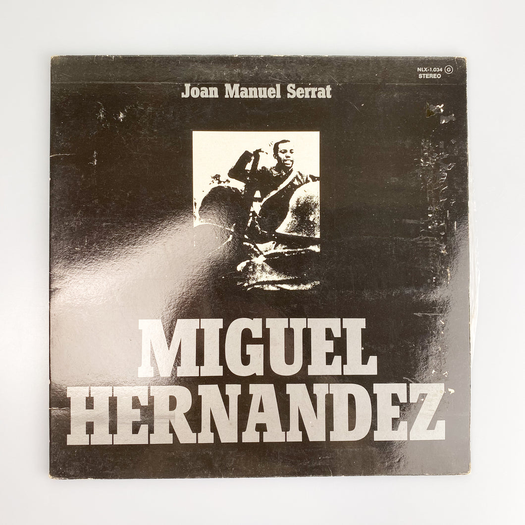 LP, Gat. Joan Manuel Serrat. Miguel Hernandez