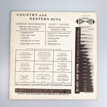 Laden Sie das Bild in den Galerie-Viewer, LP. Rusty Adams, Buzz Wilson. Country And Western Hits
