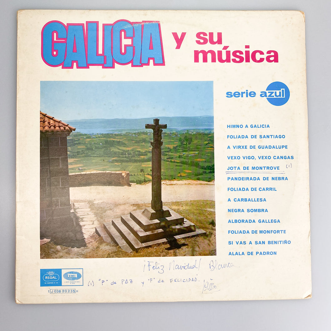 LP. Various. Galicia Y Su Musica