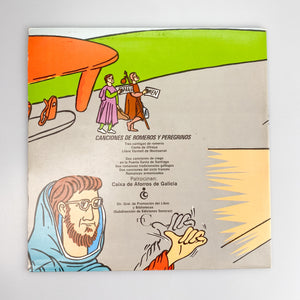 LP. Grupo Universitario De Camara De Compostela. Canciones De Romeros Y Peregrinos