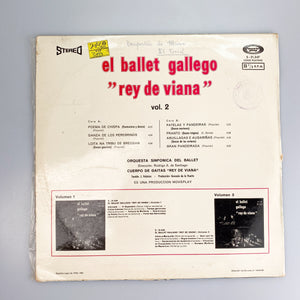 LP. Orquesta Sinfonica Del Ballet. El Ballet Gallego ”Rey De Viana” Vol.2