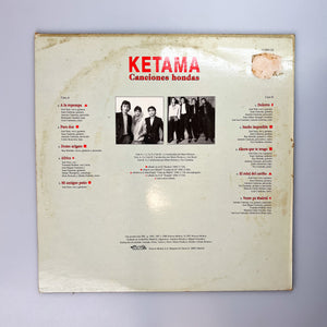 LP. Ketama. Canciones Hondas