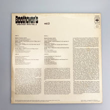 Cargar imagen en el visor de la galería, LP. Beethoven. Beethoven&#39;s Greatest Hits Vol 2
