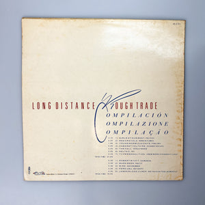 LP. Varios. Long Distance - Rough Trade Compilación