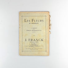 画像をギャラリービューアに読み込む, Les Fleurs de L'organiste par J. Franck. Partituras Órgano
