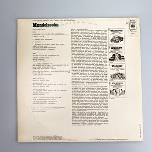 LP. Mendelssohn. Greatest Hits