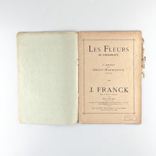 画像をギャラリービューアに読み込む, Les Fleurs de L'organiste par J. Franck. Partituras Órgano

