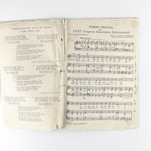 画像をギャラリービューアに読み込む, Partitura Himno Oficial del XXXV Congreso Eucarístico Internaciones, Barcelona 1952.
