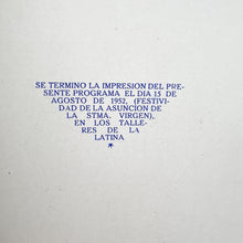 Cargar imagen en el visor de la galería, Folleto Fiestas de Verano El Ferrol del Caudillo 1952
