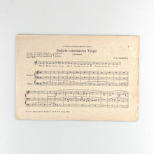 画像をギャラリービューアに読み込む, Partitura para Órgano Doloris consolatrix Virgo, B de Gabiola. Revista Musica Sacro-Hispana, 1916
