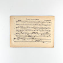 画像をギャラリービューアに読み込む, Partitura para Órgano Versos de Sexto Tono, Martín Rodriguez. Revista Musica Sacro-Hispana, 1916
