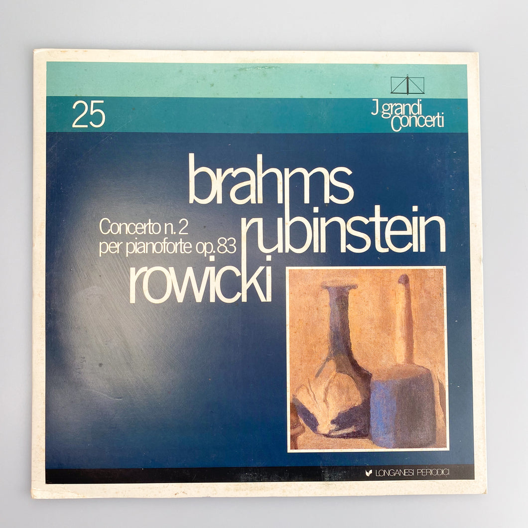 LP. Johannes Brahms. Concerto N.2 Per Pianoforte Op.83