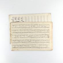 画像をギャラリービューアに読み込む, Lote Partituras para Órgano escritas a mano.
