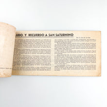 Cargar imagen en el visor de la galería, Programa de los Festejos San Saturnino años 50
