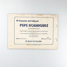 Cargar imagen en el visor de la galería, Folleto Fiestas de Esteiro 1952
