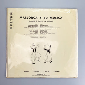 LP, Gat. Agrupación El Parado, De Valldemosa. Mallorca Y Su Musica