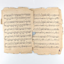 画像をギャラリービューアに読み込む, Partitura A Guada Muiñeira para Piano, José Curros
