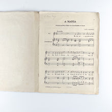 画像をギャラリービューアに読み込む, Partitura A Maria, J.S. Marraco. Unión Musica Española
