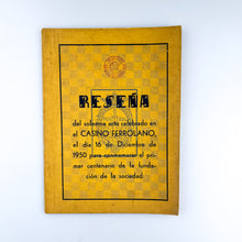 Load image into Gallery viewer, Reseña del centenario del Casino Ferrolano, 1950
