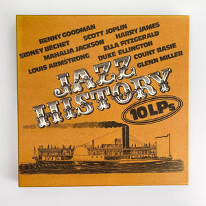 BOX 10xLP. Varios. Jazz History 10 LPs