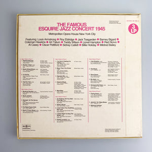 BOX 3xLP. Varios. The Famous Esquire Jazz Concert 1945