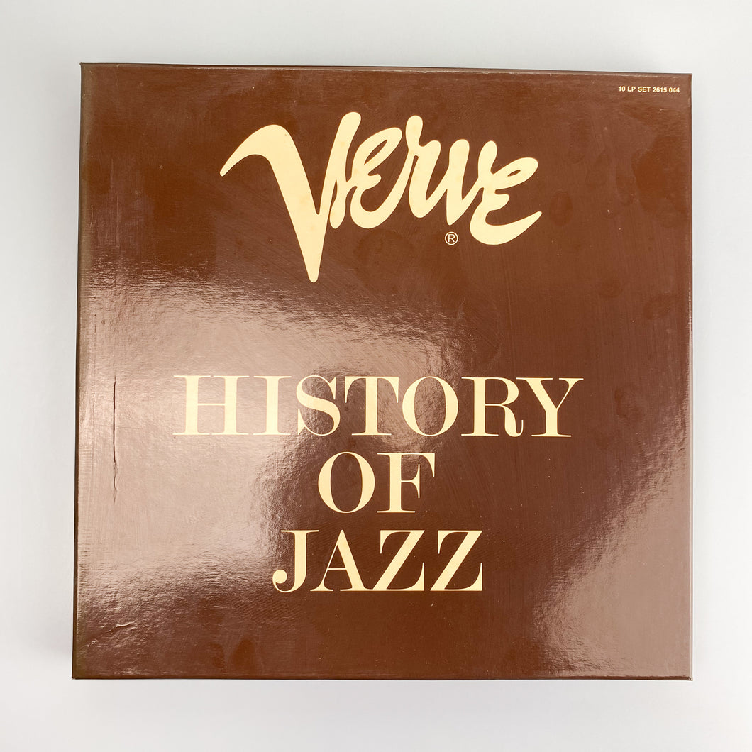 BOX 10xLP. Varios. Verve History Of Jazz