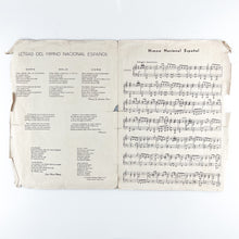 画像をギャラリービューアに読み込む, Partitura Himno Nacional Español, Casa Erviti
