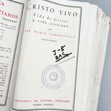画像をギャラリービューアに読み込む, Cristo Vivo, Vida de Cristo y Vida Cristiana, Jose María Cabodevilla. BAC
