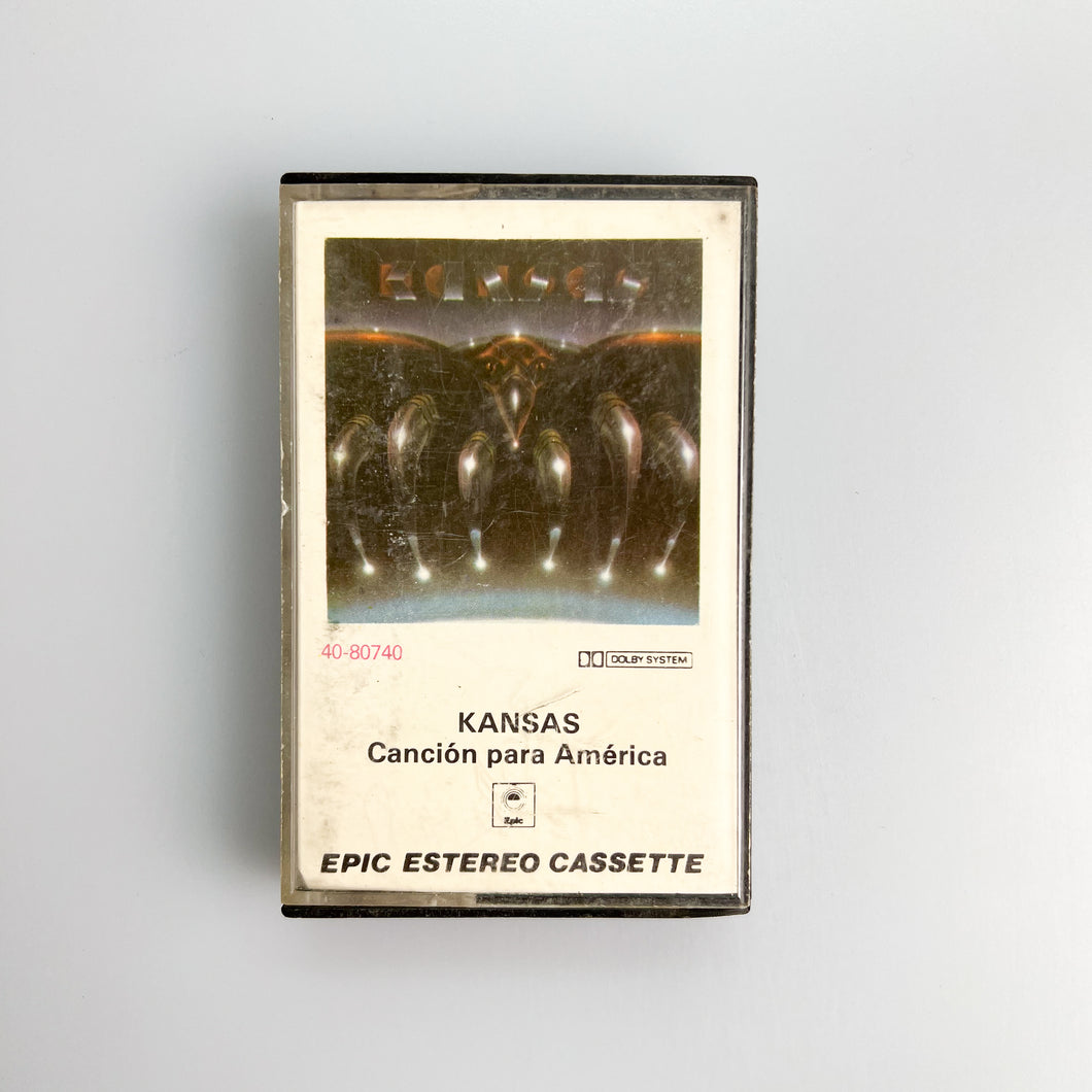 CASSETTE. Kansas. Canción Para America